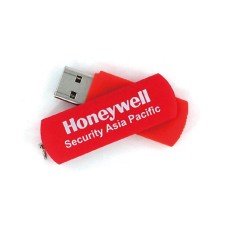 Rotating Metal case USB Stick - Honeywell